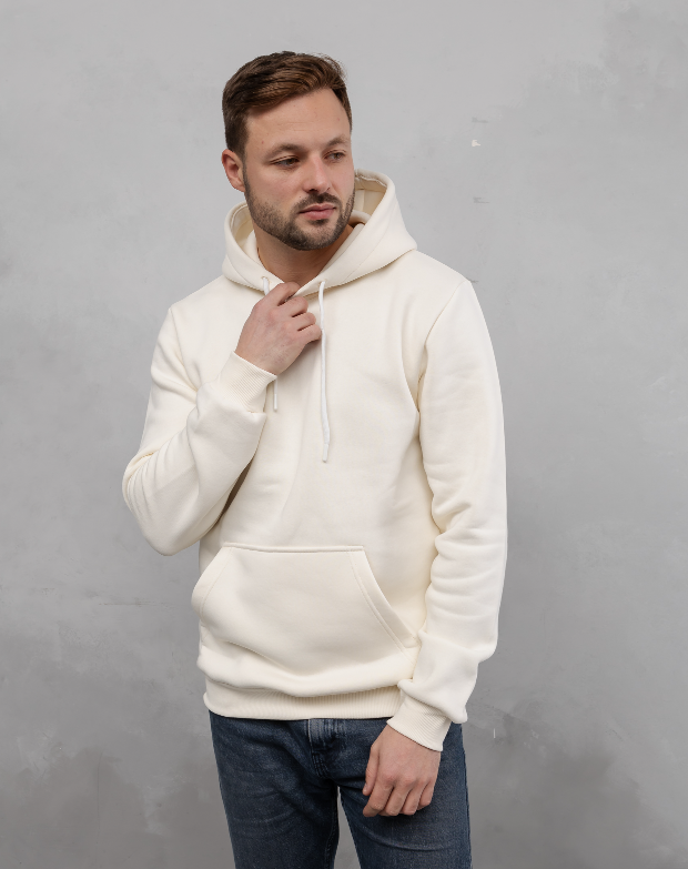 Однотонное мужское худи hector 30031