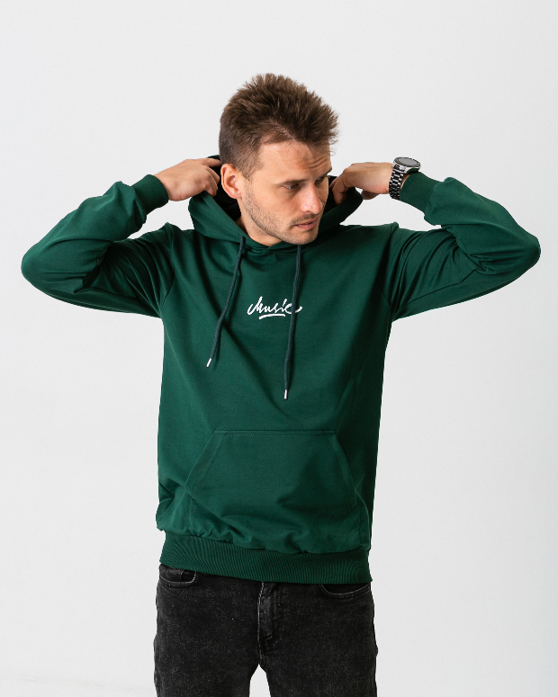 Стильне чоловіче худі music 17295