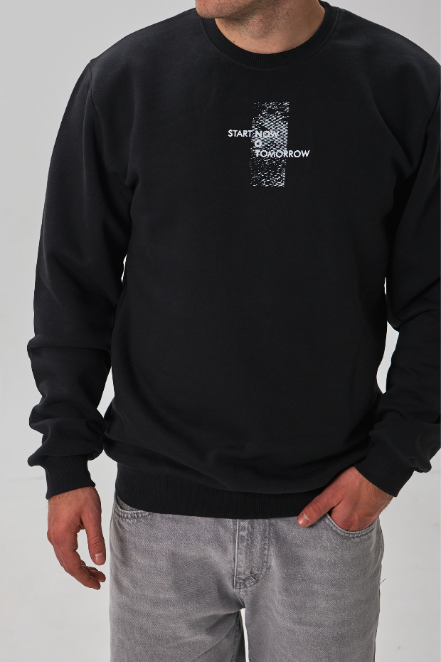 Теплий чоловічий світшот START NOW O TOMORROW 30612