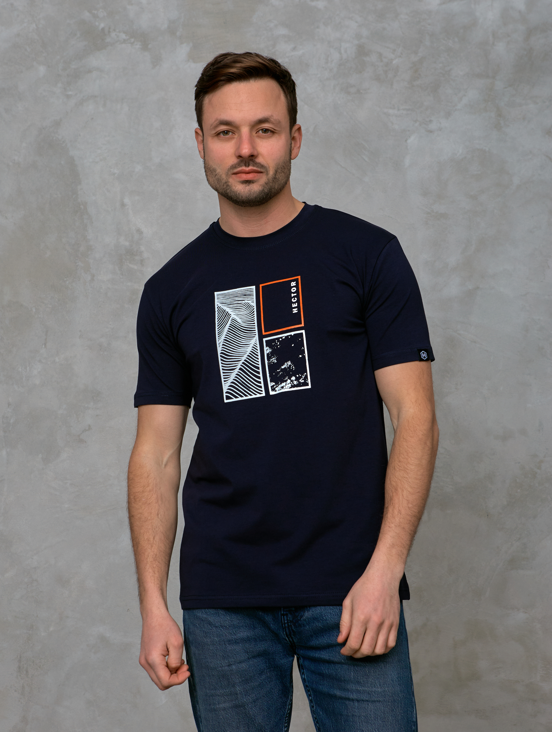 Футболка с оригинальным рисунком Hector 40423