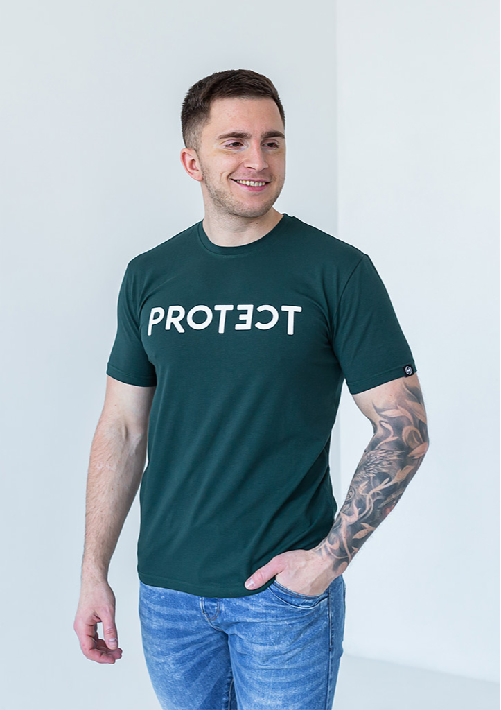 Мужская футболка protect 40017