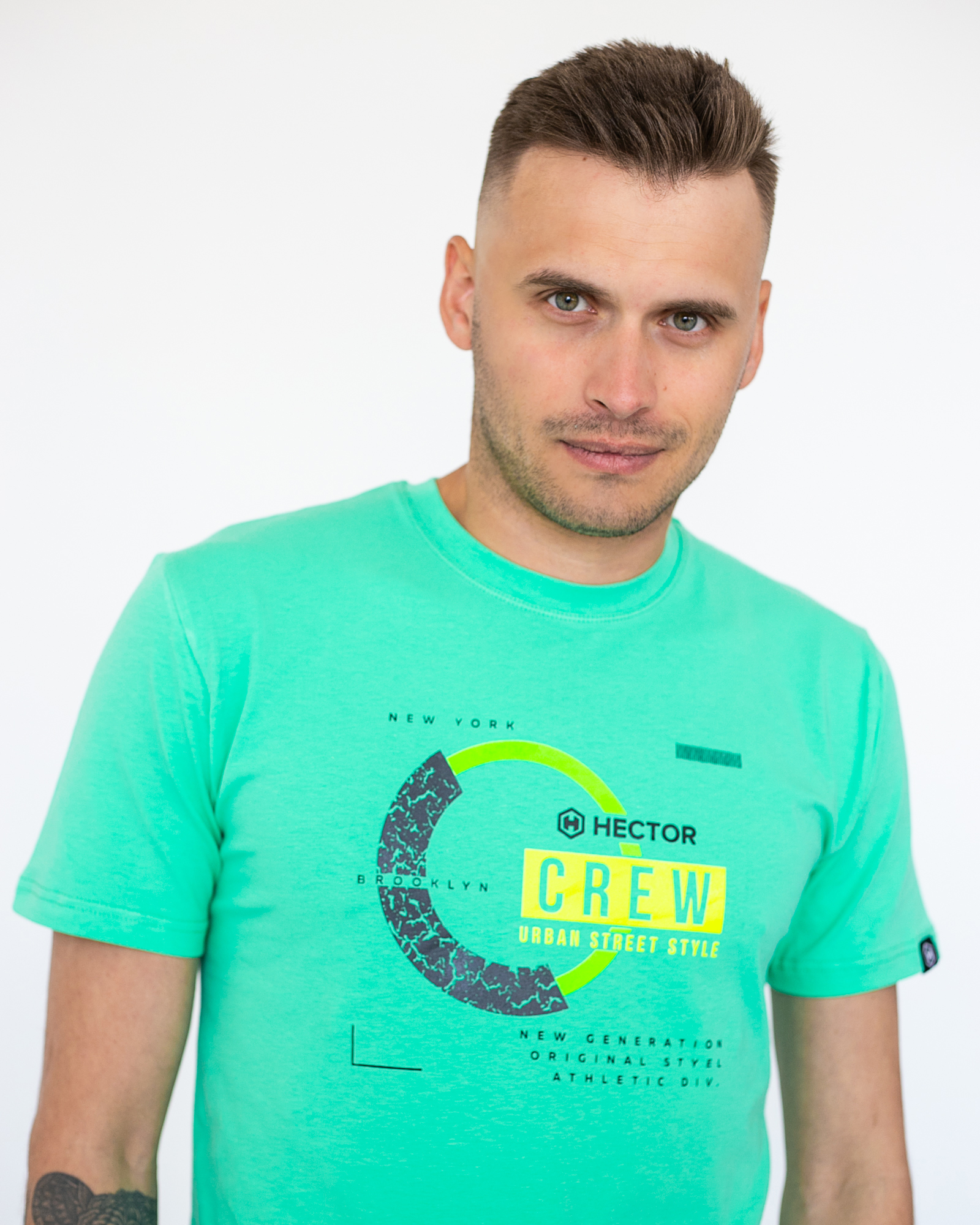 Мужская футболка crew 40130
