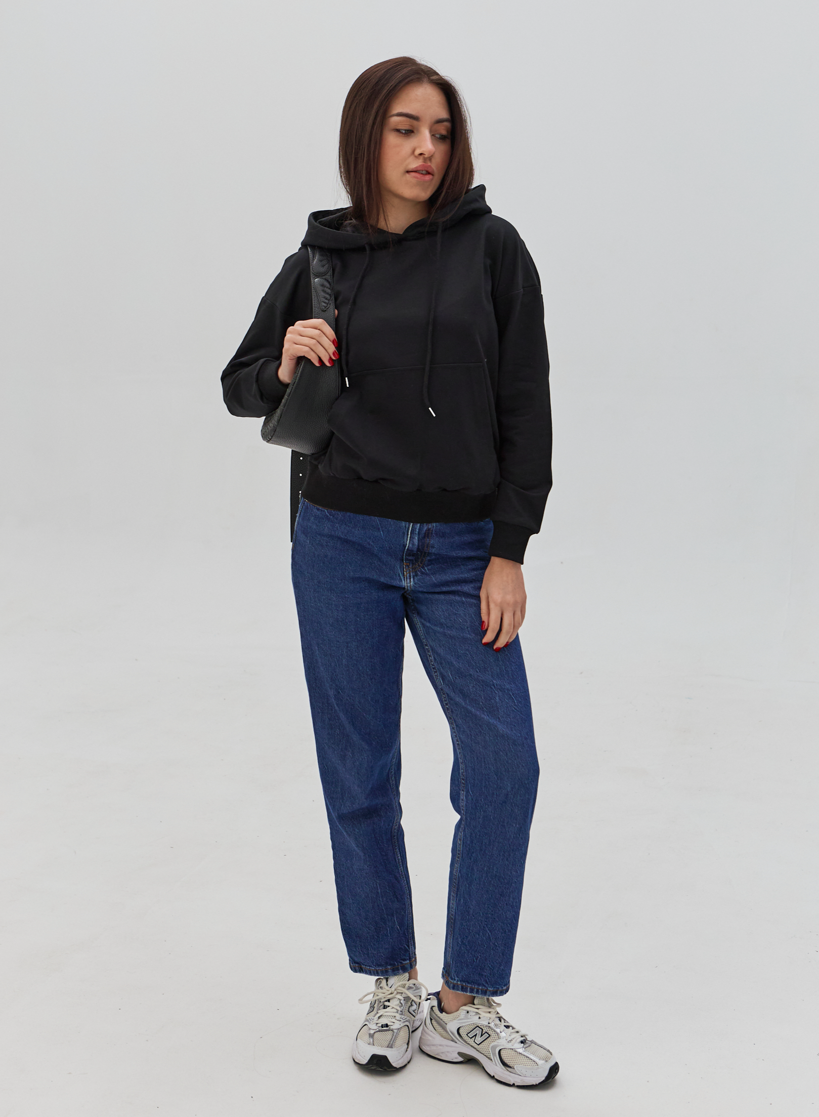 Жіноче базове худі 24023