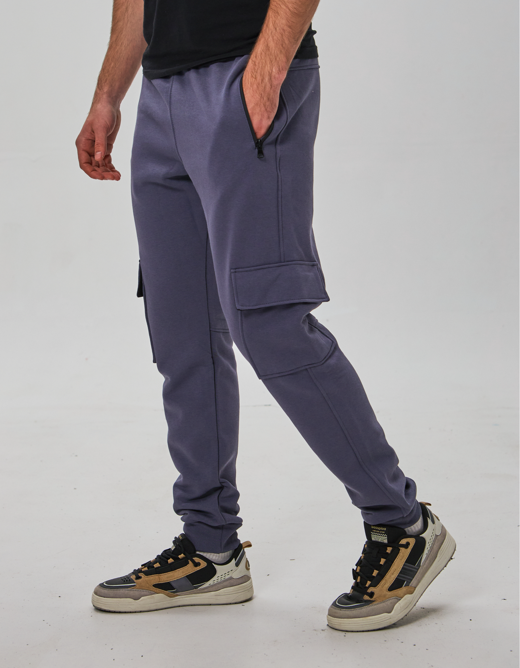 Теплые штаны-карго Hector 30669