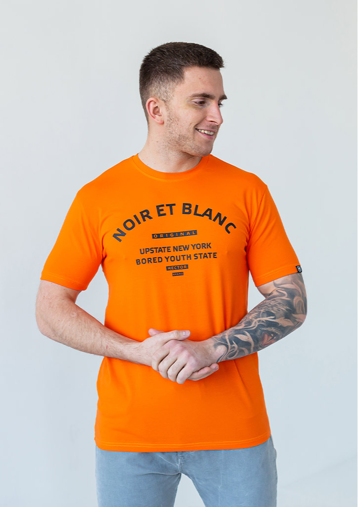 Чоловіча футболка noir et blanc 40006