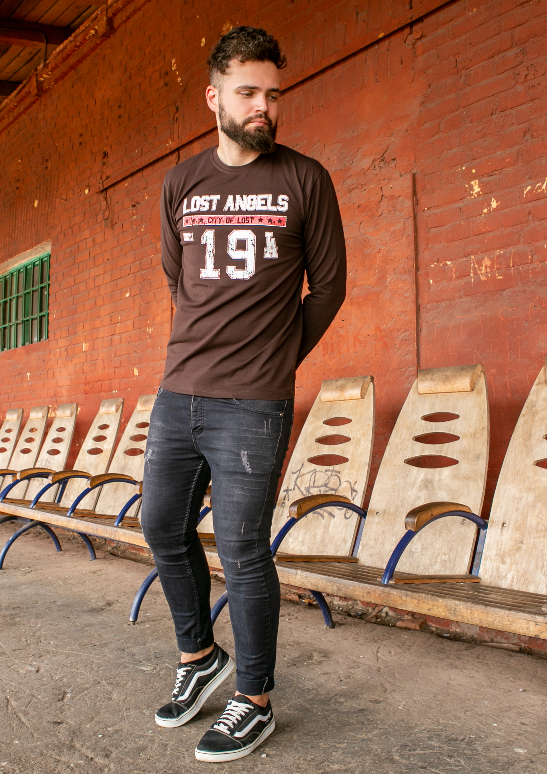 Футболка довгий рукав lost angels 5213