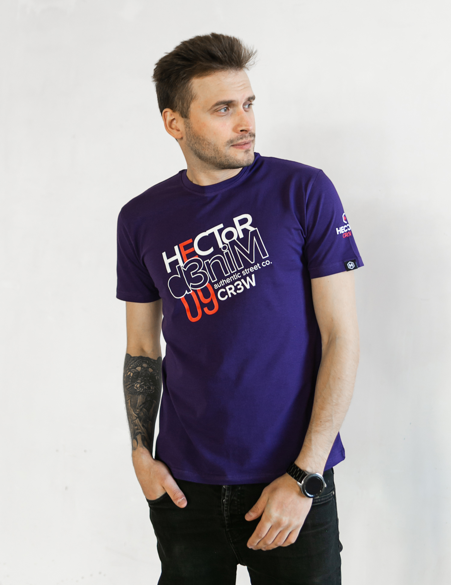Чоловіча футболка hector d3nim 40146