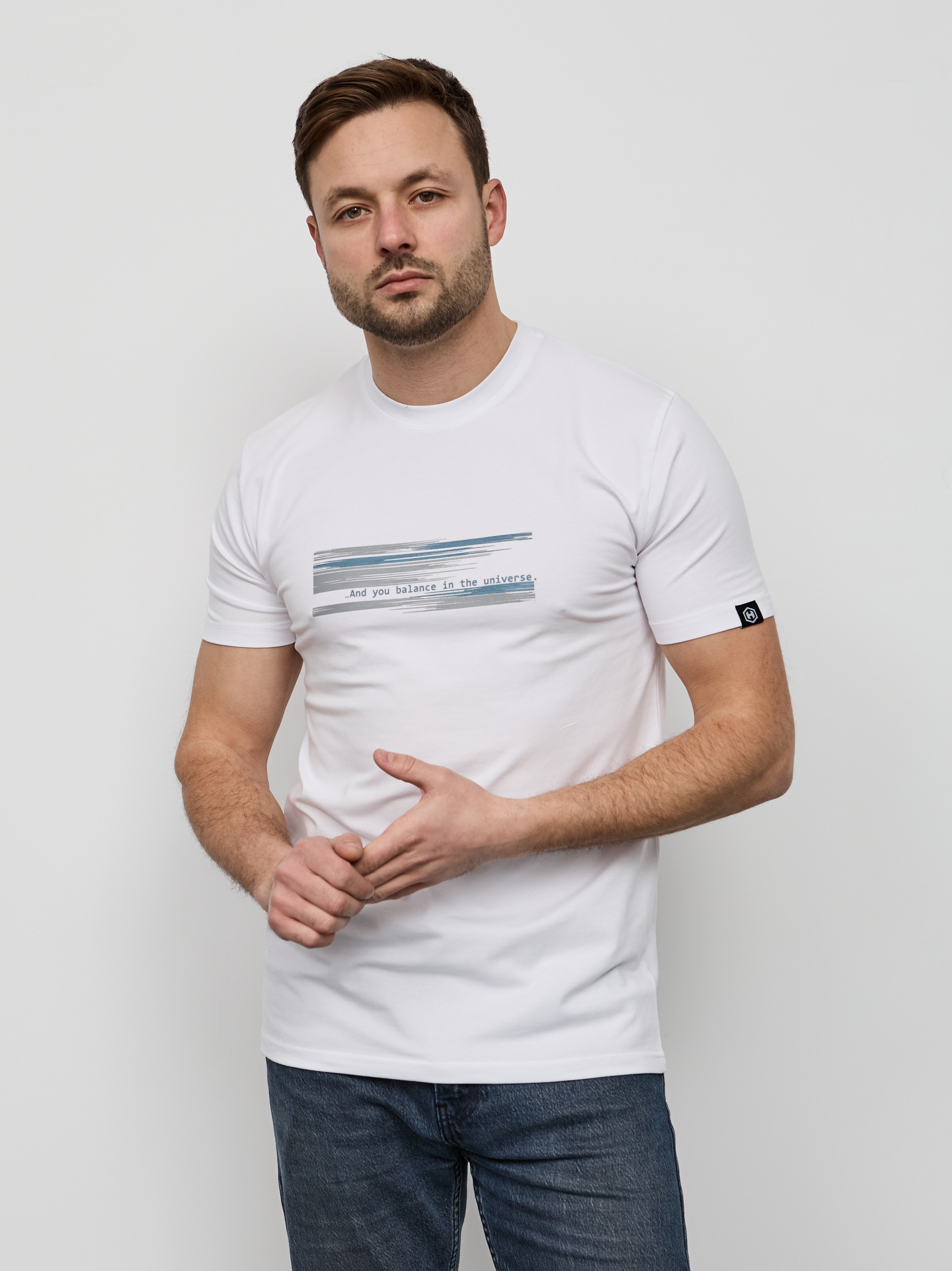 Стильная мужская футболка AND YОU BALANCE 40429