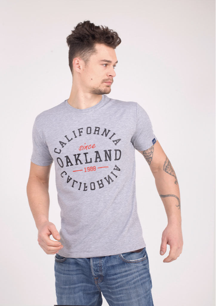 Мужская футболка oakland 15047