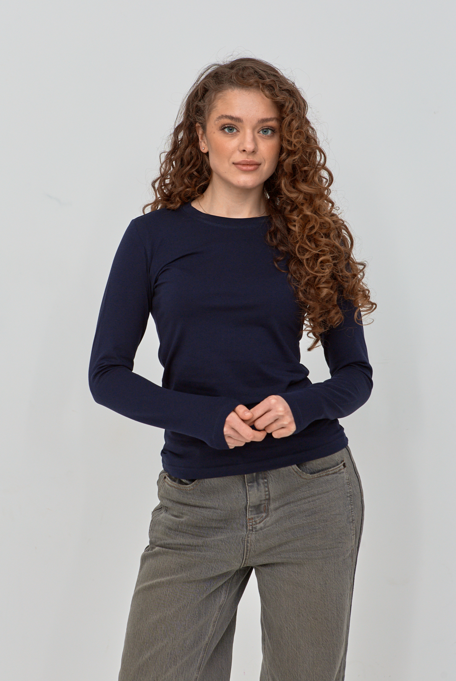 Класичний жіночий лонгслiв Hector 24700