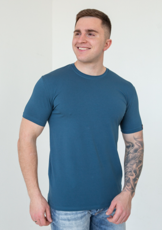 Базова чоловіча футболка великих розмірів 23001